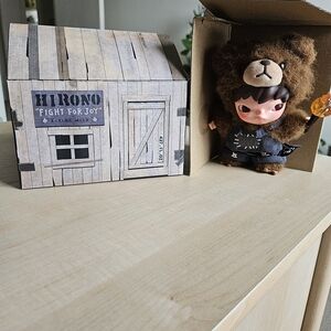 BOX OPENED Hirono Living Wild-Fight for Joy Plush Doll